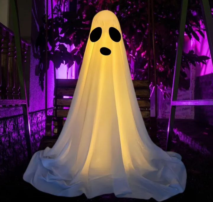 Glowing Halloween Ghost Decoration 👻✨