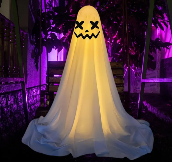 Glowing Halloween Ghost Decoration 👻✨