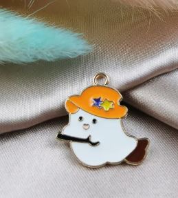 Cute Ghost Pendant 👻✨