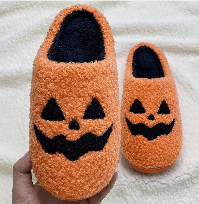 Halloween Pumpkin Slippers 🎃🖤