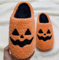 Halloween Pumpkin Slippers 🎃🖤