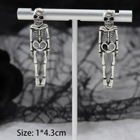 Skeleton Drop Earrings 💀✨