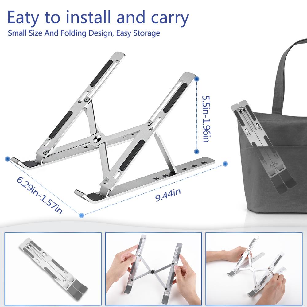 Adjustable Aluminum Laptop Stand 💻✨