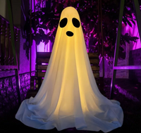 Glowing Halloween Ghost Decoration 👻✨