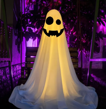 Glowing Halloween Ghost Decoration 👻✨