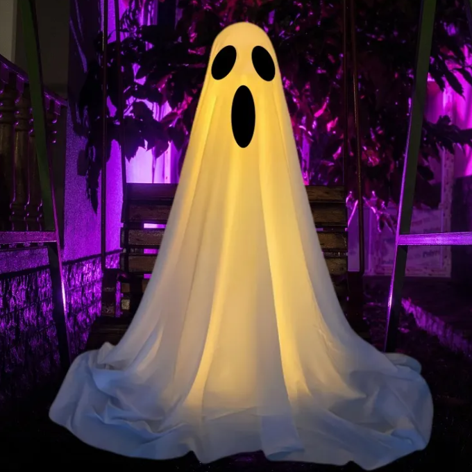 Glowing Halloween Ghost Decoration 👻✨