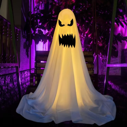 Glowing Halloween Ghost Decoration 👻✨