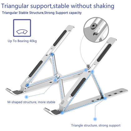 Adjustable Aluminum Laptop Stand 💻✨