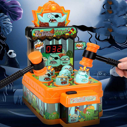 Zombie Whack-a-Mole Game 🧟🔨
