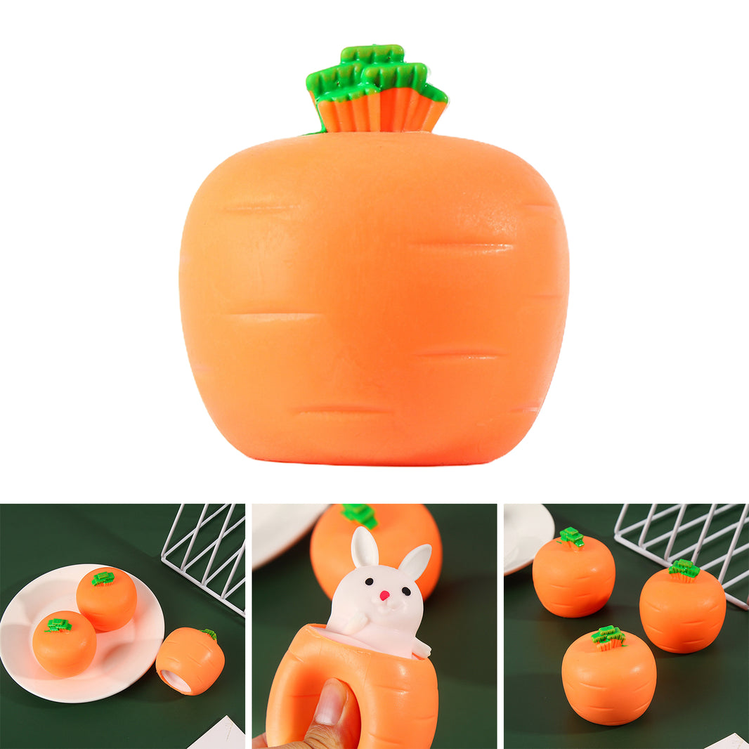 Cute Carrot Rabbit Fidget Toy